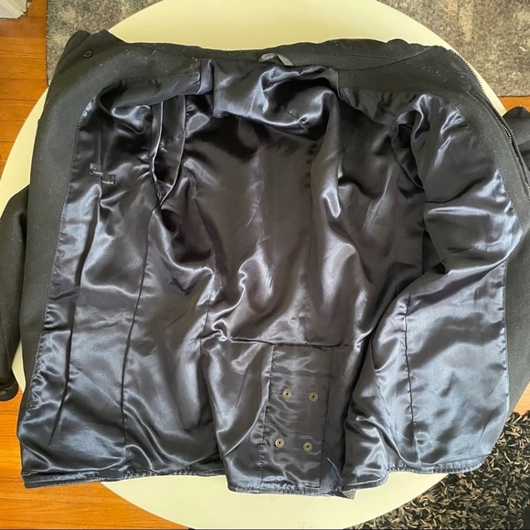 Daniele Alessandrini Wool Blend Military Jacket Black Men’s Size Medium - Picture 14 of 15